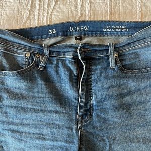J. Crew 10” Vintage Slim Straight Jean